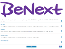 Tablet Screenshot of benext.com